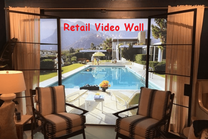Retail Full Video Wall