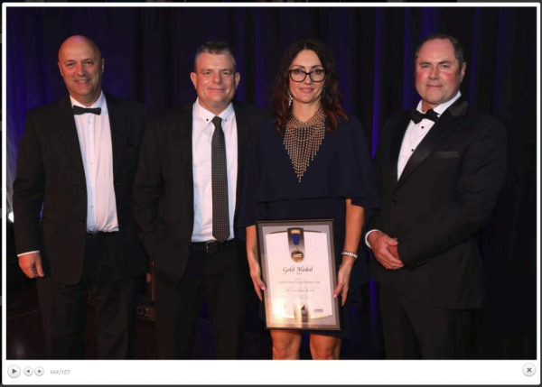 South Island Screen Printers Gold Aware